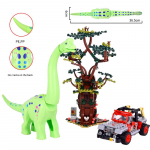 MOC Jurassic World Park K&auml;e Draakon Ime Mudel Ehitusklotsid Dinosauri Mudeli Klotsid Laste DIY &Otilde;ppem&auml;nguasi Kingitused