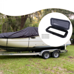 Waterproof Boat Stereo Housing Cover Protector 23x10cm Easily Install Flip up Design Replace Parts