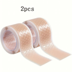 2PCS Silicone expansion band - Transparent ankle protection band - Suitable for feet and shoes, preventing blisters. Elastic and breathable.