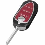 Coque Cl&eacute; pour Alfa Romeo Giulietta Mito - Plip cl&eacute; t&eacute;l&eacute;commande 3 Boutons avec Lame Phonillico&reg;