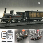 1/200 4D Auruveduri Rongimudel 7cm Mini Plastikust Ehituskomplekt Liivakast Kokkupandav M&auml;nguasi Lastele Kingitus