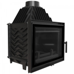 Malmterasest kamin KRATKI ZOSIA DECO 12 kW &Oslash; 200