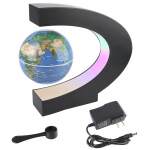 Ujuv LED maailmakaart Elektrooniline antigravitatsiooniline lamp Uudne pallvalgusti Magnetiline levitatsiooniga gloobus S&uuml;nnip&auml;evakingitused Kodu kaunistamine