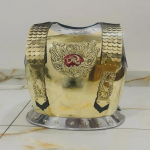 Haruldane Preisi Garde Du Corps'i rinnaplaat Keiserlik Saksa 1870ndad-1918