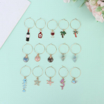 15 tk Veiniklaasi v&otilde;lusid Markerid Sildid Identifitseerimine Veini poissmeeste degusteerimine