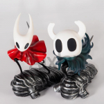 3 tk komplekt M&auml;ng Hollow Knight Anime Kuju Hollow Knight PVC Tegevuskuju Kogutav Mudel M&auml;nguasi