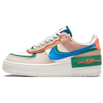 Nike Air Force 1 Shadow Sail Signal Blue Green Naiste Tennised Valge Roheline-Noise Kreemjas CI0919-109 38 gray