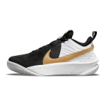 Nike Team Hustle D10 GS Must Metallik Kuldne Laste Tossud Valge Photon-Dust CW6735-002 36