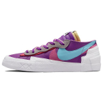 KAWS x sacai x Nike Blazer Low Purple Dusk Unisex tossud DM7901-500 44.5