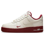 Nike Air Force 1 07 SE 40. aastap&auml;ev - Sail Team Red Naiste tossud Cream Metallic-Gold Black DQ7582-100 38.5