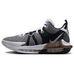 Nike LeBron Witness 7 Valge Must Meeste Tennised Metallik-H&otilde;bedane DM1123-100 42