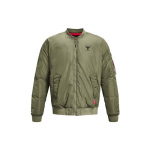 Under Armour Logotr&uuml;kiga vabaaja pikkade varrukatega jakk meestele Jakid Roheline 1374425-346 L