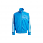 Adidas Originals Logo Stripe k&otilde;rge kraega pikkade varrukatega lukuga meeste &uuml;ler&otilde;ivaste sinine IZ4035 S
