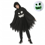 Halloweeni Laste Cosplay Kost&uuml;&uuml;m Valge Must Helendav Vaim Helendav N&auml;o Keep Sall Peokost&uuml;&uuml;m Poisid Keep T&uuml;druk 110