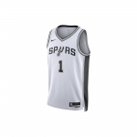 Nike NBA Wembanyama Spurs 1. v&auml;ljaanne SW s&auml;rk Meeste s&auml;rk Valge DN2094-104 S