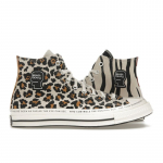 Brain Dead x Converse Chuck 70 High Erinevad Prindid Unisex Tossud Mitmev&auml;rviline Valge Must A12219C 36.5