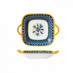 1 tk keraamiline ruudukujuline kahe k&auml;epidemega serveerimisalus, Jaapani salati taldrik, k&ouml;&ouml;gin&otilde;ud, Itaalia pasta taldrik 9 inches