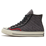Converse Chuck Taylor All Star 1970ndate Varsity Vabaaja Triibulised K&otilde;rged L&otilde;uendkingad Unisex Tossud Hall 172020C 36