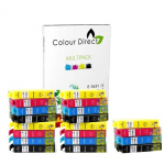 20 ColourDirect Cartouches d'encre Pour Epson WF2010W WF2510WF WF2520NF WF2530WF WF2540WF WF2630WF WF2650DWF WF2660DWF 16XL