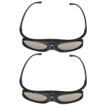 2 tk 144 Hz 3D aktiivse katiku prillid DLP Link LCD objektiivi 3D prillid 3D DLP orojektorite jaoks