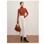 JZ ANNAKOO Women's Wool Turtleneck Sweater L