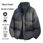 VUUG Unisex Winter Warm Loose Puffer Jacket 4XL