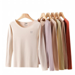 Maoren Women's Goose Down Tencel Thermal Underwear Set L (100-120 lbs)