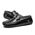 Moodsad Valged Mokassiinid Meeste Ehtne Nahk Slip-on Klassikalised Nahast Kingad Pehme Tald Mugavad Mokassiinid Vabaaja Kingad Disainer Meeste Kingad 38 valge