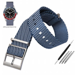 Rihm Tudor Seiko Kangast K&auml;ekella Rihm &Uuml;ks T&uuml;kk &Uuml;he L&auml;bip&auml;&auml;suga Reguleeritav Kaldu K&auml;epael Spordik&auml;epael 20mm 22mm 20mm