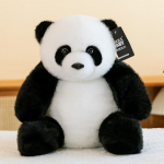 Loll Laisk Panda Pl&uuml;&uuml;sm&auml;nguasi Laste Magamis Padi J&auml;&auml;karu Ookeani Suveniir Pruunkaru Padi 35cm【0.58kg】