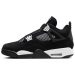 Jordan 4 Retro White Thunder Jordan FQ8138-001 43 must valge v&auml;rv