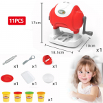 Lastele isetegemise v&auml;rviline savinuudlimasin Plastiliinit&ouml;&ouml;riistade komplekt lastele Nuudlivalmistaja simulatsioon K&ouml;&ouml;k Teesklemise M&auml;ng M&auml;ngupoisile T&uuml;drukutele kingitused