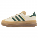 Adidas Gazelle Bold Magic Beige Collegiate Green Naiste tossud ID7056 39⅓ elevandiluuvalge