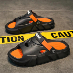 Meeste sussid suvised EVA pehme tallaga platvorm liugused sandaalid siseruumides, &otilde;ues jalutamiseks rannajalatsid pl&auml;tud Meeste kingad 36