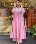India Naiste Disainer Kurti Salwar &Uuml;likond Peoasenduseks Bollywoodi Etniline Kurta P&uuml;ksikomplekt Kleit M