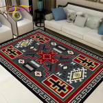 Vintage P&auml;rsia vaip elutuppa, magamistuppa, boheemlaslik, t&uuml;rgi, maroko, etnilised vaibad, libisemiskindel, mandala, geomeetriline, uksematt, poster-matt 40x60cm