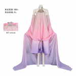 Padme Cosplay Amidala Kost&uuml;&uuml;m Fantasia Riietus Film Kosmoselahing Maskeerimisriided Naiste Halloweeni Kost&uuml;&uuml;mid 3XL 65-70kg beež