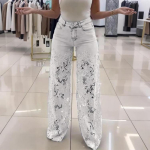 Naiste vabaaja teksap&uuml;ksid &uuml;hev&auml;rvilised slim fit drapeeringuga disain mitmek&uuml;lgsed pitsist lapit&ouml;&ouml; XS valge