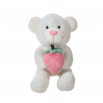 Peluche Llopis - 10730 - Ours Fresi 110 cm 3 COL- Blanc, Marron, Rose
