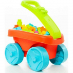 Chariot Molto avec 20 blocs - MOLTO - Rouge - Mixte - B&eacute;b&eacute; - 12 mois - Int&eacute;rieur oranž