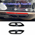 2 tk/komplekt auto tagumine v&auml;ljalasketoru saba k&otilde;ri v&auml;ljalaske difuusori raam sobib VW Volkswagen Passat B8 2016- auto tarvikud carbon fiber style