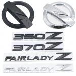 Auto 3D metallist pagasiruumi m&auml;rgi embleemi kleebis Nissan 370Z 350Z Z34 Z33 Fairlady Z Letters logo kaunistuseks 370Z-Silver