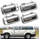 Toyota Land Cruiser 80 LC80 FZJ80 4500 1991 1992 1993 1994 1995-1997 Autole V&auml;limine Eesmise ja Tagumise Ukse K&auml;epide V&auml;lisuks k&auml;epide Front Left