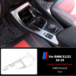 BMW X1 F48 X2 F39 2016 2017 2018 ABS auto sisemise k&auml;igukasti kasti paneeli katte trimmiraami tarvikutele C Silver