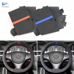 Must seemisnahast Roolikate Kaunistus Ribadega BMW M Sport E90 320i 325i 330i 335i E87 120i 130i 120d jaoks C blue strip