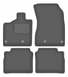 Dywaniki samochodowe welurowe grafitowe do: MG 4 elektryk (2022-)