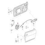 A03Z-5K2 837 016 B 5K2837016B 5K2837016H/J R Ukseluku Lukkmehhanism Mootor Audi Q3 Q5 Q7 A4 A5 TT jaoks As Shown R