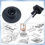 A51K-Spare Wheel Screw Bolt 4651-S2X-003 For Honda Acura Accord CR-V Civic ight Spare Tire Screw Fixing Bracket must