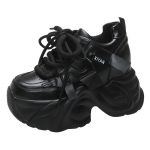 Suurendavad isakingad naistele S&uuml;gis- ja talvekuu paksu tallaga tossud v&auml;ikestele inimestele Mitmek&uuml;lgsed libisemiskindlad vabaajajalatsid 39