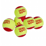 ODEA Punane Tennisepall Etapp 3 Lastele Vanus &Uuml;le 5 R&otilde;hk 25 Laste Treening Tennise Pallid Elastne Pall 6tk